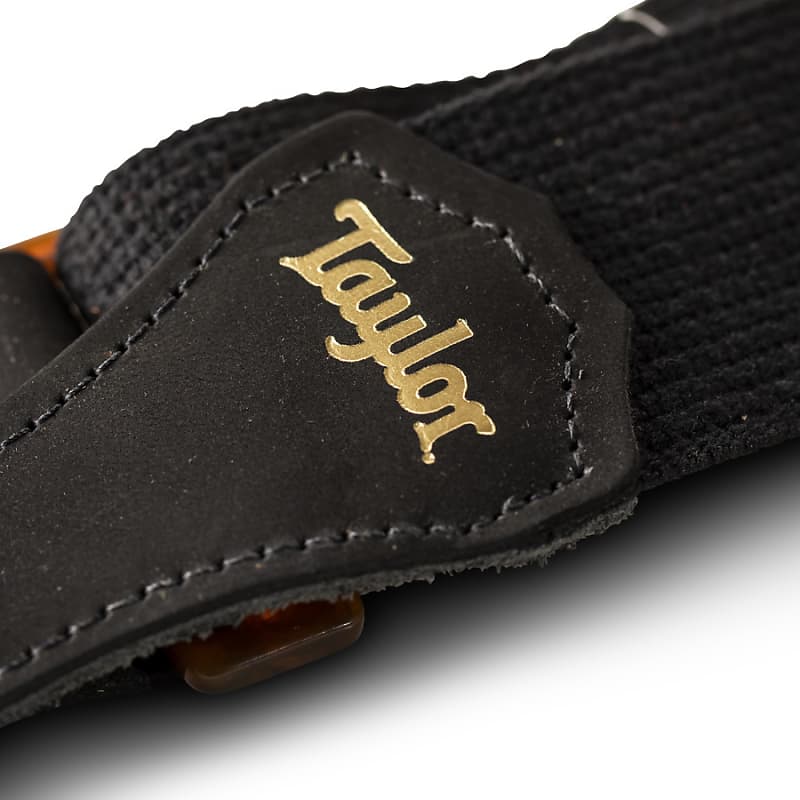 Taylor GS Mini Strap, Black Cotton, 2