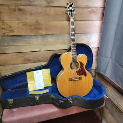 2010 Gibson J-185EC Jumbo Acoustic/Electric (Pre-Owned) - Antique Natural w/ Hard Case image 20