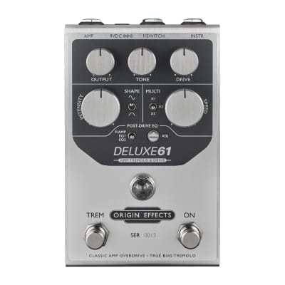 Origin Effects Deluxe61 Tremolo & Overdrive Pedal image 1