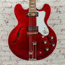 USED Epiphone Riviera Hollowbody Electric Guitar Sparkling Burgundy