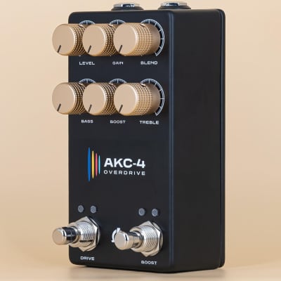 Ohmless Pedals AKC-4 Overdrive Guitar Effect Pedal image 2