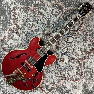Vintage 1960 Gibson ES345 W/ 2 PAFs Bigsby & Original Hardshell Case! Clean!! image 3