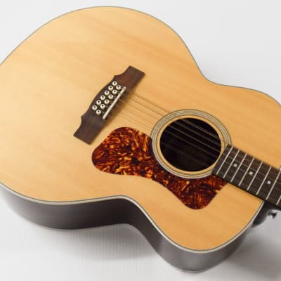 Guild F-1512 Jumbo 12-string Acoustic Guitar (DEMO) - Natural image 4