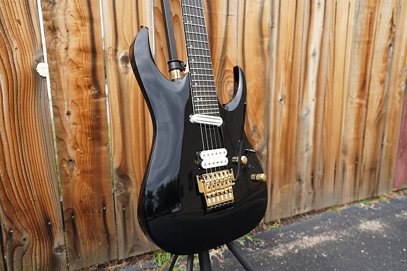 Ibanez Prestige RGA622HX - Black 6-String Electric Guitar w/ | Reverb