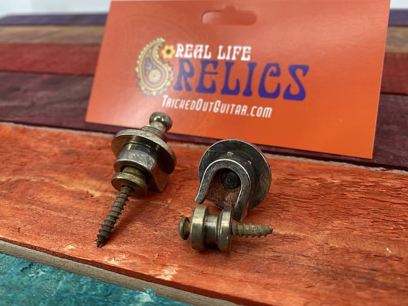 Real Life Relics Fender® Style Schaller Designed Strap Locks Reverb