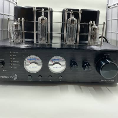 Dayton Audio HTA100BT Hybrid Stereo Tube Amplifier | Reverb