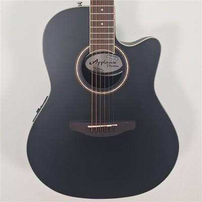 Ovation AB28 Applause Super Shallow Bowl Electro Acoustic, Black Satin, Ex-Display for sale