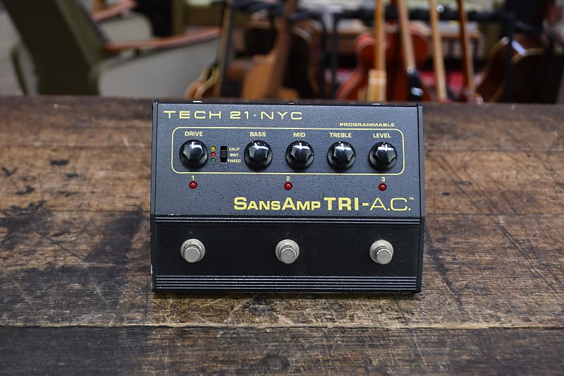 【未使用※】TECH 21 NYC SansAmp TRI-A.C. プリアンプ Tech 21 SansAmp TRI A.C. Review & Sound Demo - YouTube