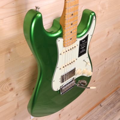 Fender Player Plus Stratocaster HSS - Maple Fingerboard, Cosmic Jade image 3