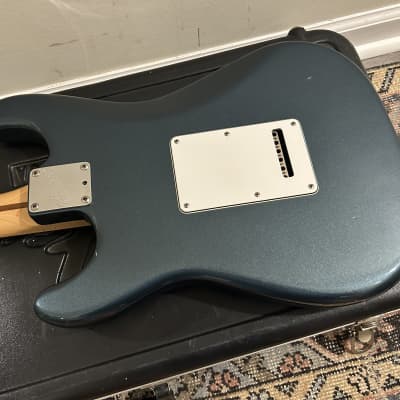 Vintage Fender Stratocaster Standard  1988  Gun Metal Blue image 11