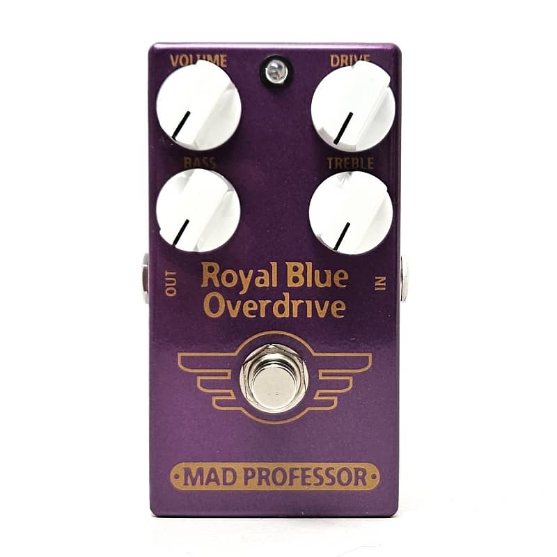 used Mad Professor Royal Blue Overdrive, Very Good Condition | Reverb