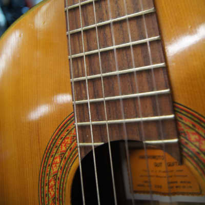 Hashimoto Gut Guitar Model #236 Maruha Musical Handmade  1960s Clear image 7
