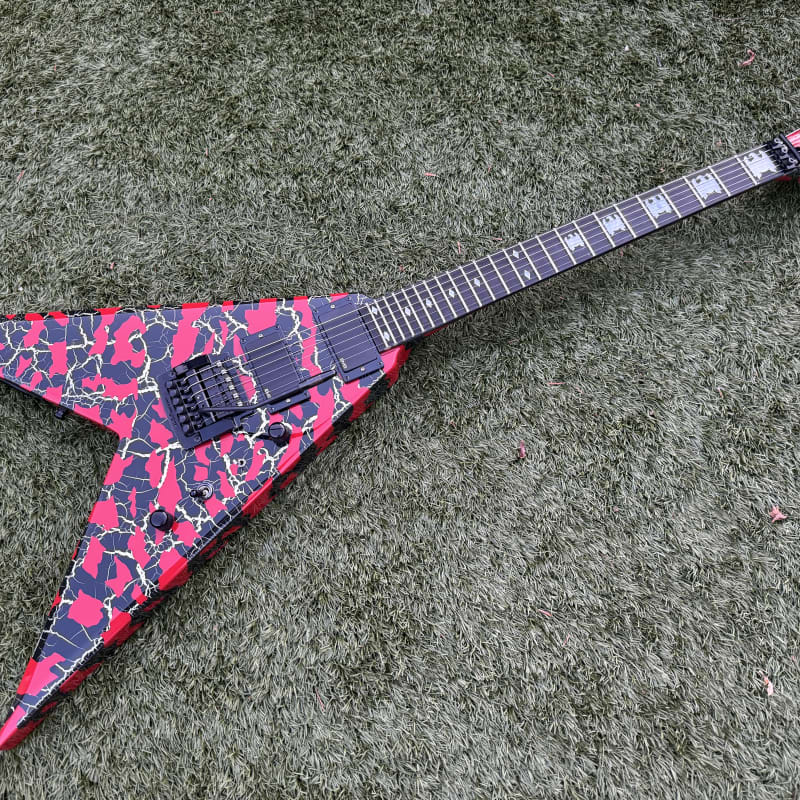 ESP KKV-380 red crackle Kerry King V 1997 - Red Crackle