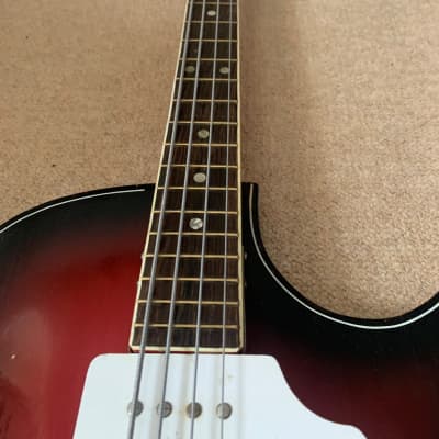 Egmond Rossetti bass 7 1960's Red image 5