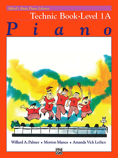 Alfred 00-2460 Alfred's Basic Piano Library - Technic Book (Level 1A) image 1