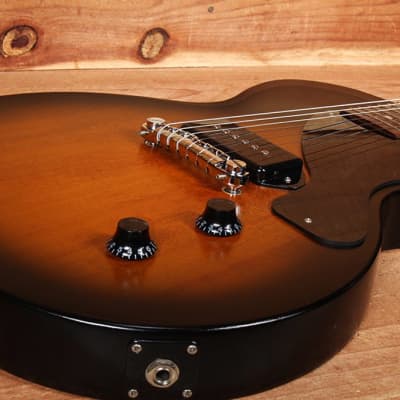GIBSON LES PAUL JUNIOR--Faded! Thin Finish Jr P90 PU Great Cond + Bag 01344 image 7