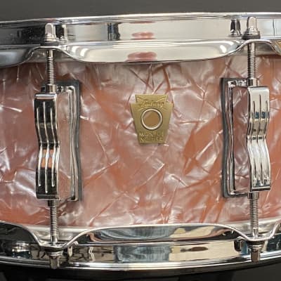 Ludwig 5x14" Classic Maple Snare Drum - Exclusive Rose Marine Pearl image 1