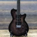 Godin xtSA Trans Black Flame "B-Stock" Multi-Voice Electric Guitar w/Bag #20344173