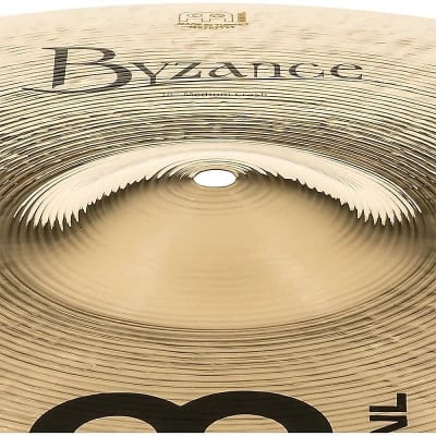 Meinl Byzance Brilliant B18MC-B 18" Medium Crash Cymbal  (Video Demo) image 4
