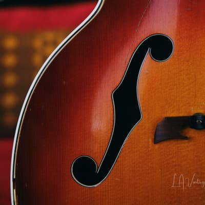 Kay Sherwood Deluxe Archtop Guitar - Late 40's to Early 50's - Sunburst Finish image 9