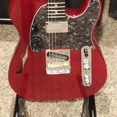 Peavey JF1 JF1EX ES 335 Gibson Epiphone 57 Classic Humbuckers Red Maple  Body Set Neck Gig Bag | Reverb