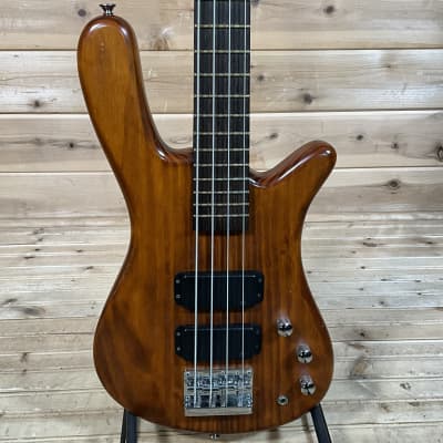 Warwick Streamer Standard 4-String Electric Bass USED - Natural image 1