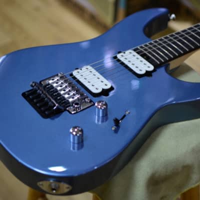 Jackson MJ Series Dinky DKR Ice Blue Metallic Electric Guitar & Case image 8