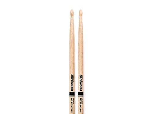 Promark 7A Shira Kashi Oak Wood Tip Drumsticks(New) image 1