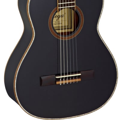 ORTEGA R221BK-3/4 Konzert-Gitarre inkl. Gigbag, schwarz image 2