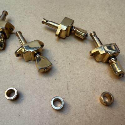 Gibson Vintage firebird banjo style tuners gold image 4