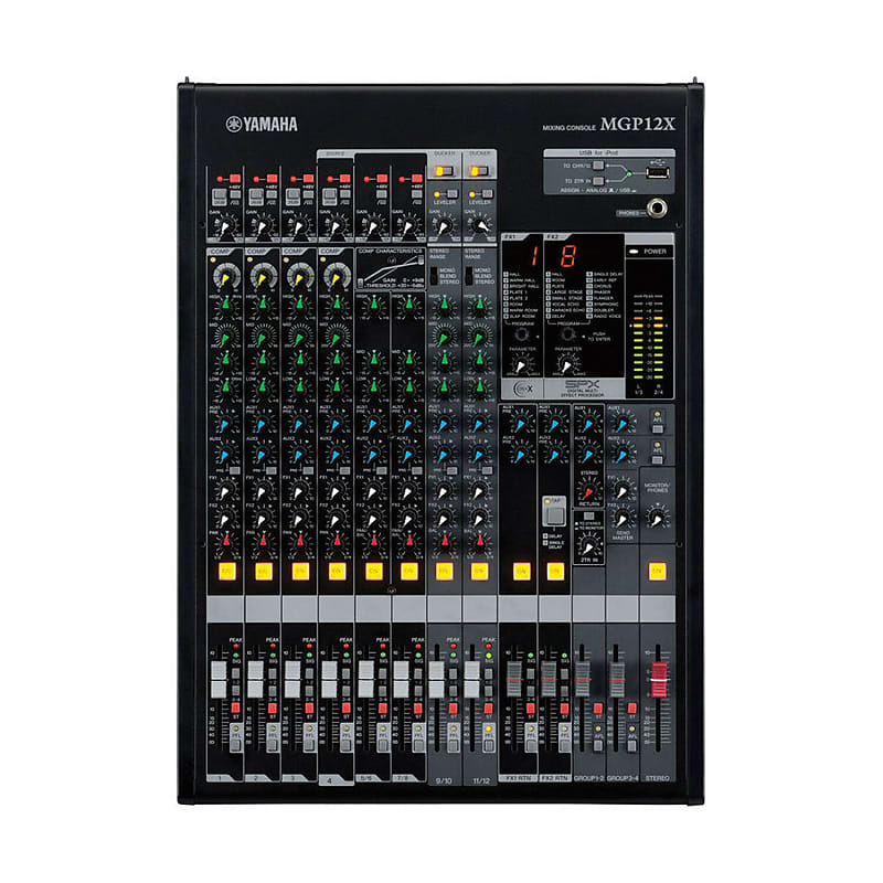 Yamaha MGP12X 12-Channel Premium Mixing Console.DJ Bands image 1