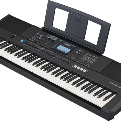 Yamaha PSR-EW425 76-Key Portable Keyboard 2023 - Black image 3