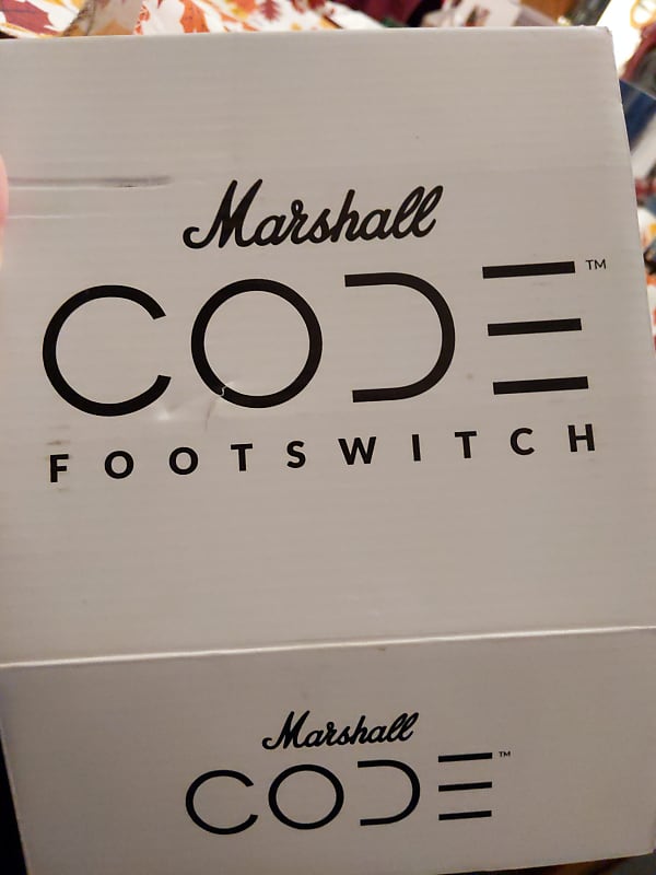 Marshall Code Footswitch Code100 2 Way Pedal-91010 New image 1