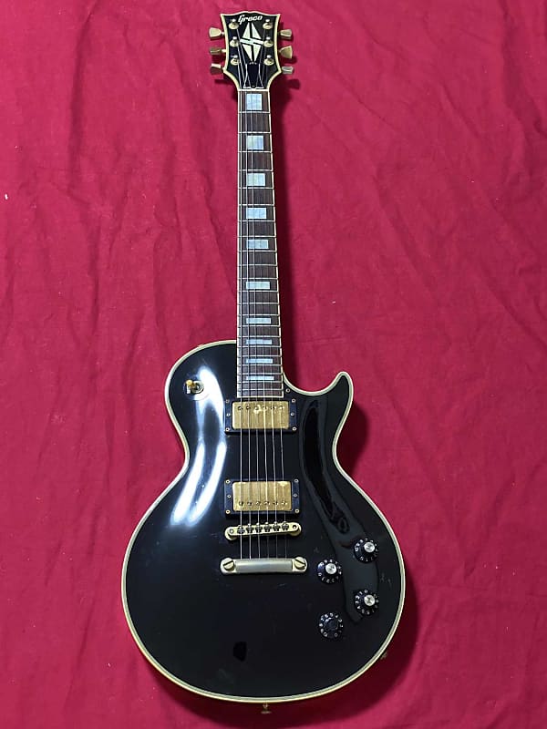 ギター GRECO EGC MOD P90 Greco EGC-900D 1989 Les Paul Custom Type - Geek IN Box