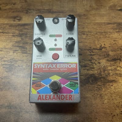 Reverb.com listing, price, conditions, and images for alexander-pedals-syntax-error