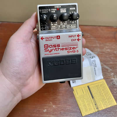 Boss SYB-5 Bass Synthesizer Pedal