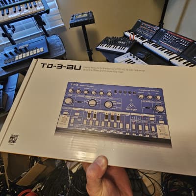 Behringer TD-3 Analog Bass Line Synthesizer 2019 - Present - Transparent Blue