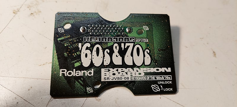 Roland SR-JV-80-08 Keyboards of 60s & 70s