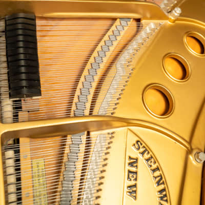 Steinway & Sons 5'7" Model M Grand Piano | Satin Oak | SN: 395111 image 5