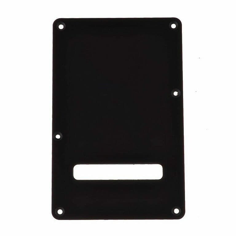 Fender Buddy Guy Stratocaster Strat TREMOLO COVER, Black | Reverb