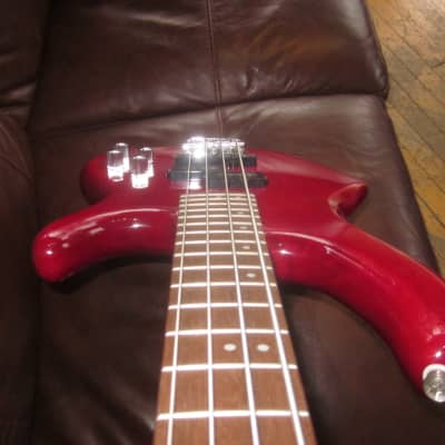Cort  ACTION BASS PLUS TR 4-String Electric Bass Trans Red image 7