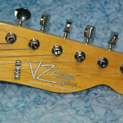 VZ Custom Guitars Spalted Maple Top T-Style image 8