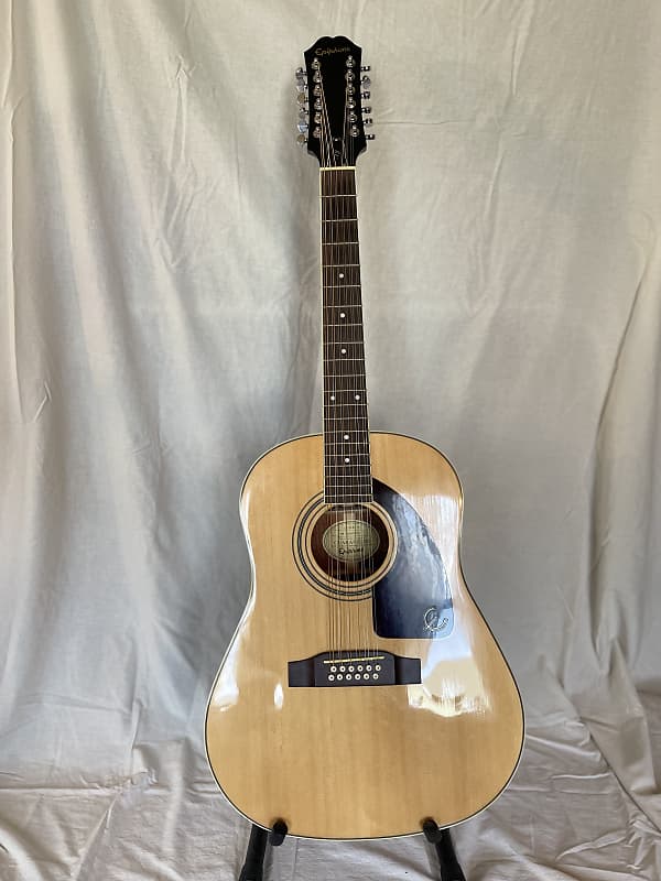 Epiphone AJ-212S 2004 - Natural | Reverb