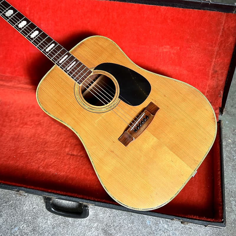 Kansas W-180 acoustic guitar 1970’s - Mahogany original vintage Matsumoku  MIJ Japan Martin clone copy