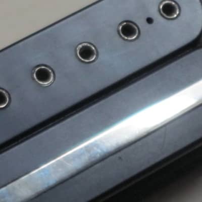 used (less than lite average wear) genuine DiMarzio BHWP3 BRIDGE  (F-spaced) pickup [which is an OEM-supplied DiMarzio "Drop Sonic" (D-Sonic)], early to mid 2000s, BLACK (+ screws) 11.45k, from early JP6, wire needs to be lengthened image 6