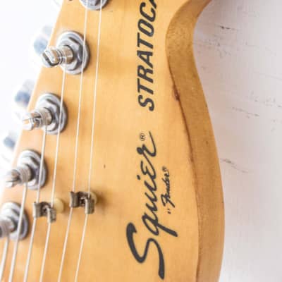 Squier Stratocaster CST-45 Olympic White JV Serial 1983 | Reverb