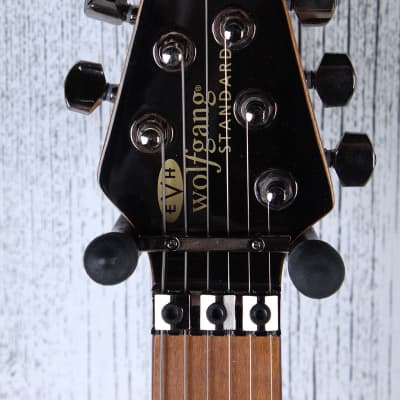 EVH Wolfgang WG Standard QM Electric Guitar Quilt Maple Top Transparent Green image 11