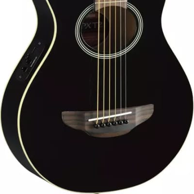 Yamaha APXT2 ¾ Size Electro-Acoustic Travel Guitar in Black for sale