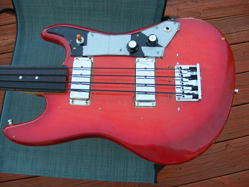 Epiphone ET280 Fretless Bass 1970 Short Scale image 1