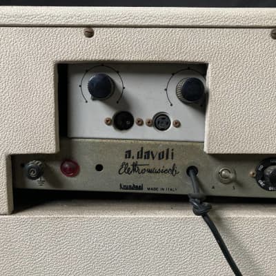 Davoli Krundaal Baby Bass Vintage Tube Amplifier for Bass image 6